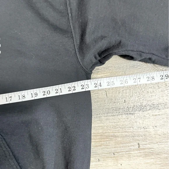 Gildan Black 'Half Human Half Coffee' Hoodie Size Unisex Large - Picture 7 of 7